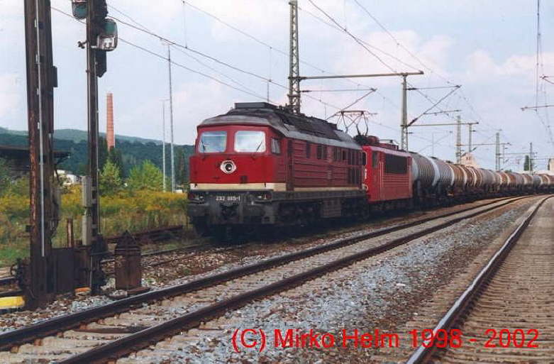 Vorspann in Rudolstadt Gbf